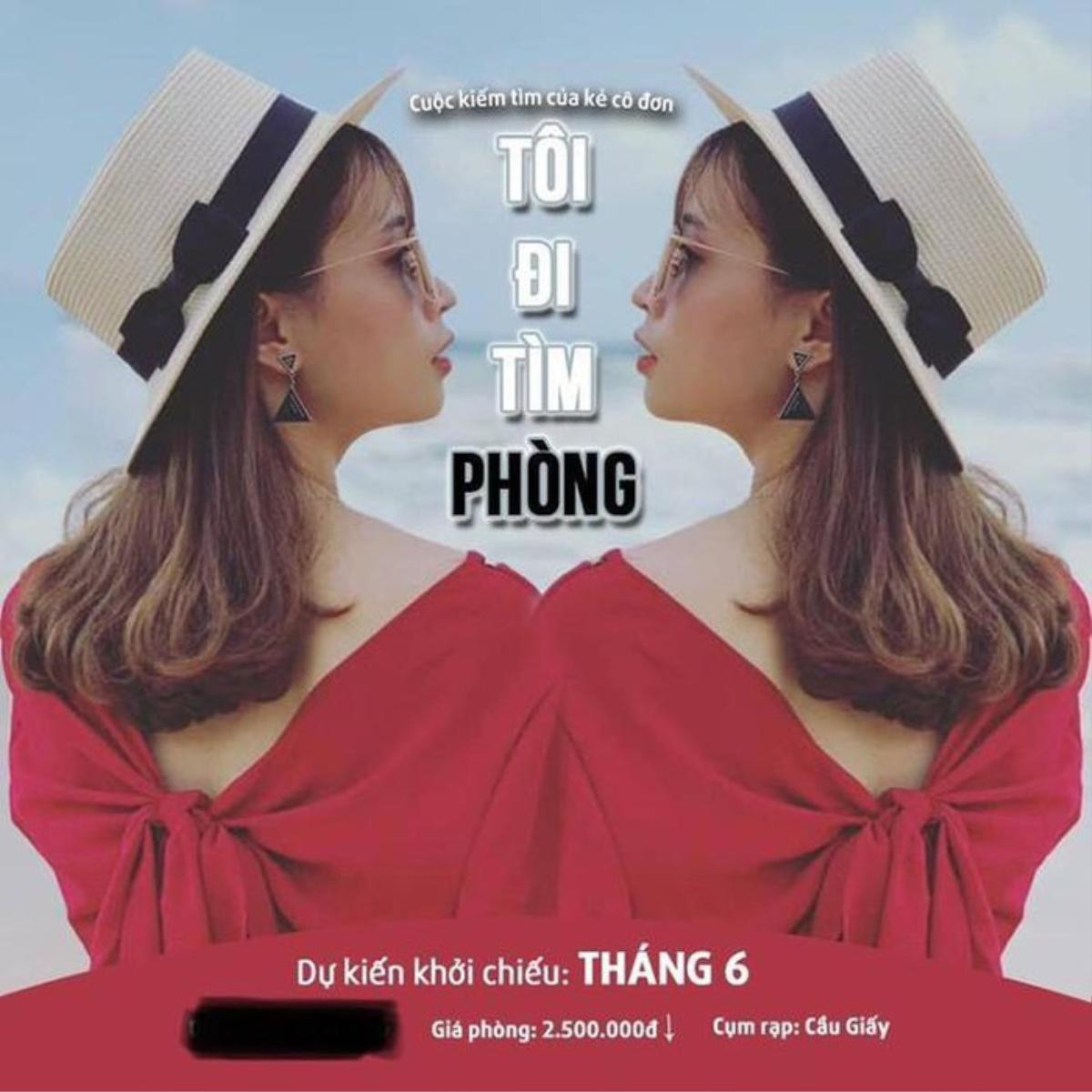 Dân mạng bắt 'trend' thiết kế ảnh tìm phòng trọ xịn sò như poster phim: Từ lãng mạn tới kinh dị, kiểu gì cũng có! Ảnh 5