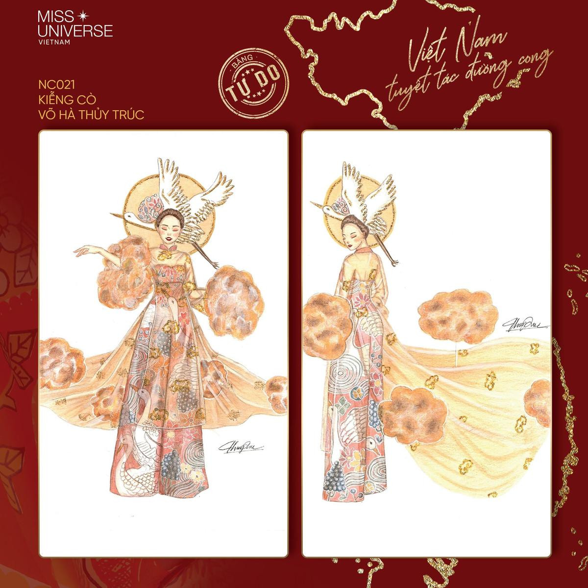 National Costume cho Khánh Vân: Xe đạp chở đầy phượng đỏ lộ diện, 'đám cưới quê' quá độc đáo Ảnh 8