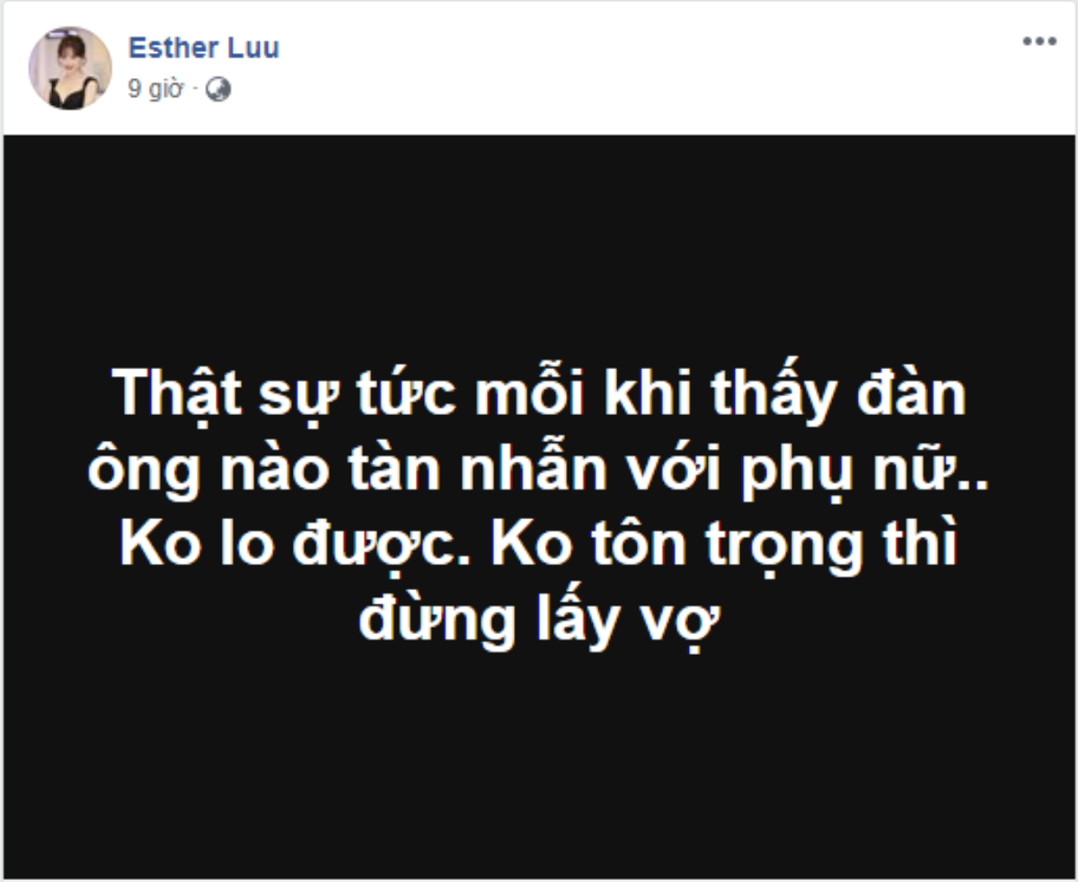 Hari Won gây hoang mang với dòng chia sẻ 'Không tôn trọng vợ thì đừng lấy vợ' Ảnh 1