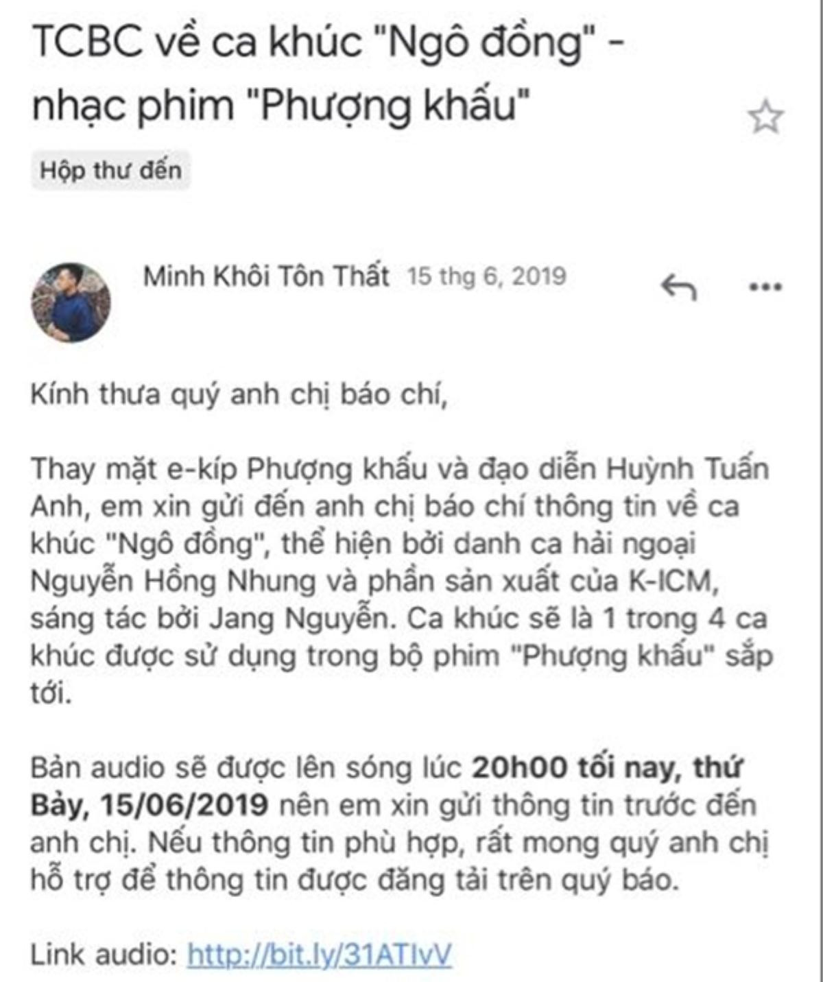 Nhạc sĩ hòa âm OST Phượng Khấu tố e-kip 'cướp công' trắng trợn, PR bẩn, K-ICM bị lôi vào cuộc vì là 'người thế vai' Ảnh 2