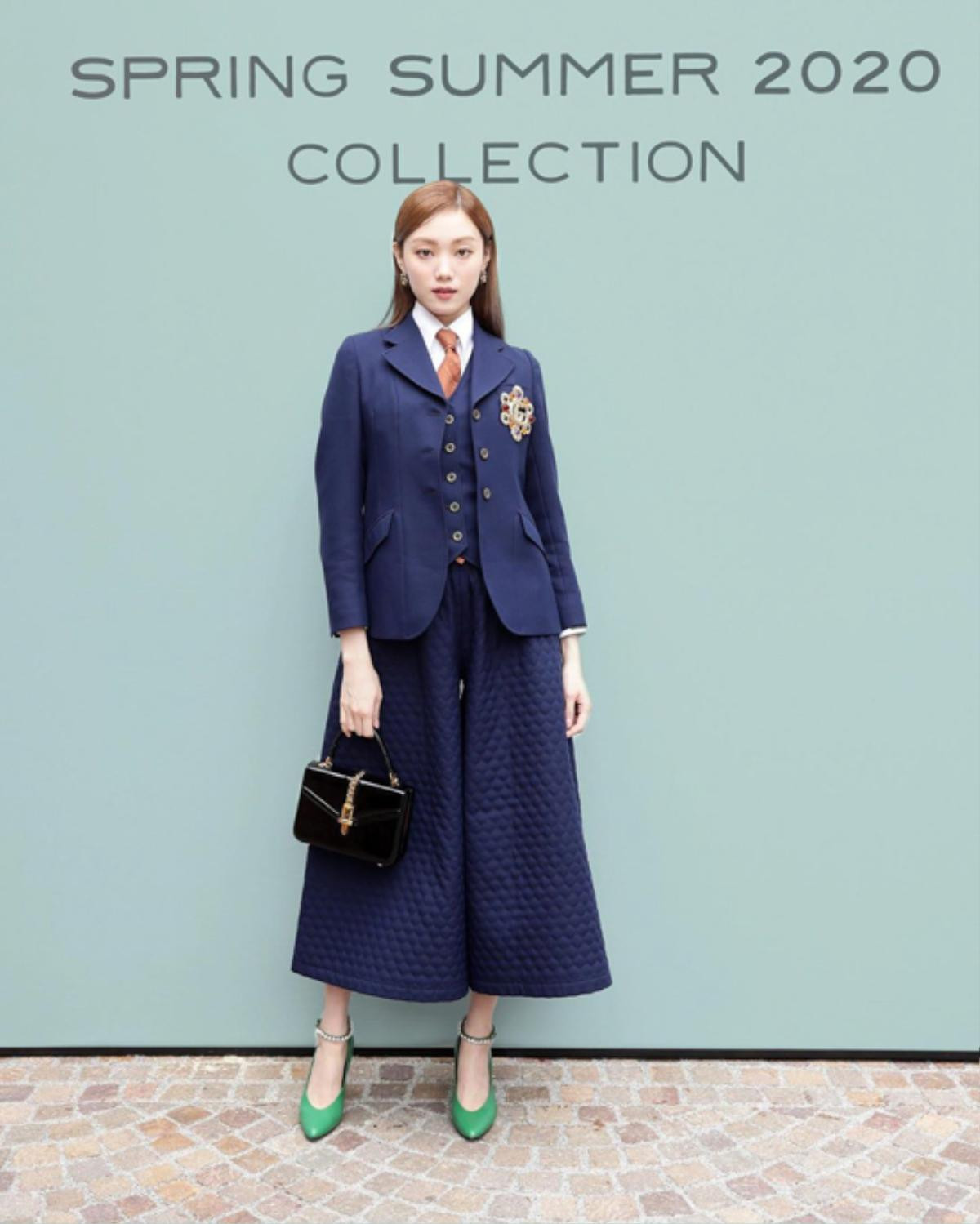 3 mỹ nhân Hàn diện suit Gucci 'cân' cả mẫu gốc, đỉnh nhất là chân dài xinh đẹp này Ảnh 5