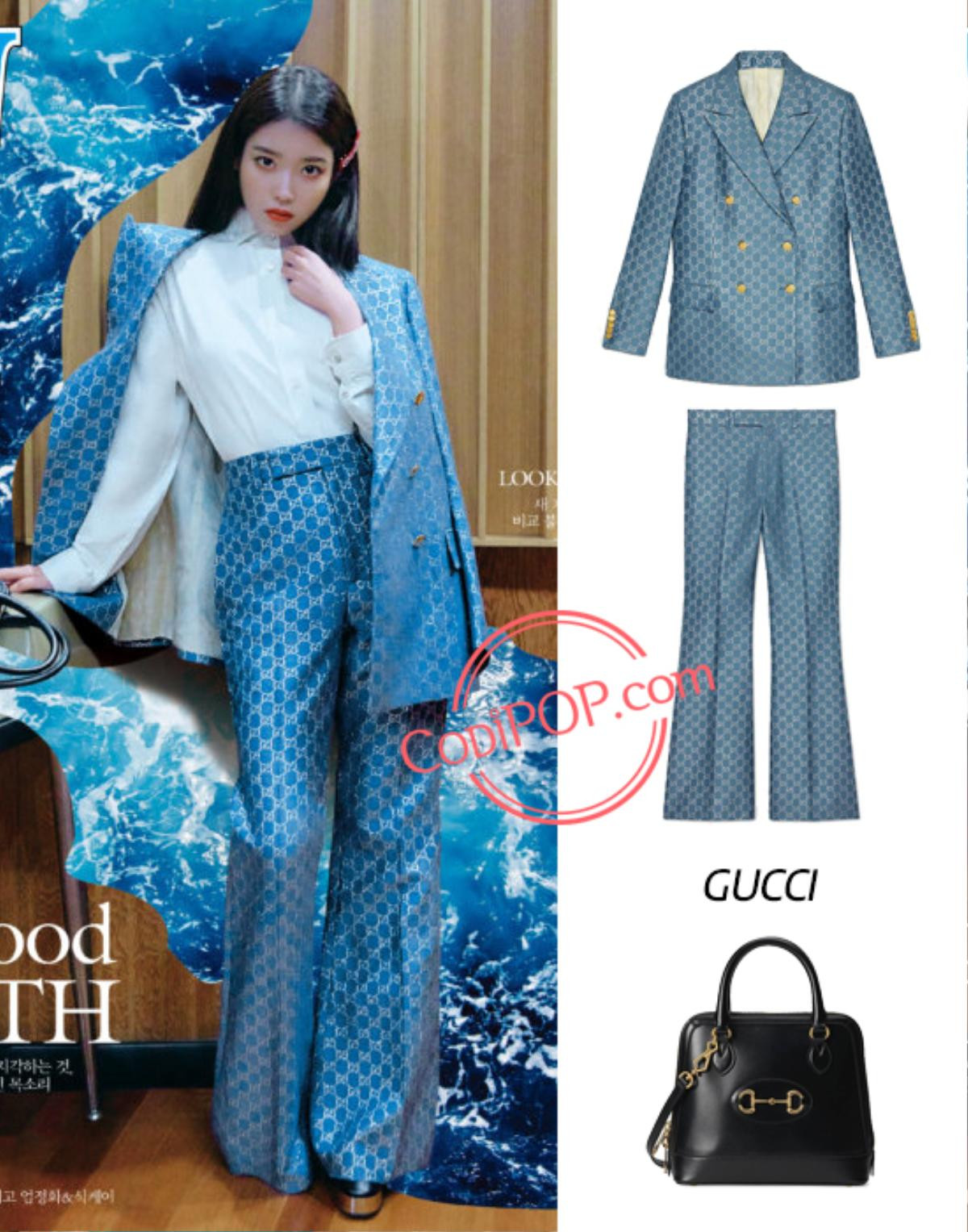 3 mỹ nhân Hàn diện suit Gucci 'cân' cả mẫu gốc, đỉnh nhất là chân dài xinh đẹp này Ảnh 4