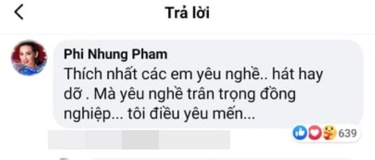 Phi Nhung an ủi Chi Pu giữa ồn ào phát ngôn tranh cãi: 'Hát hay hay dở mà yêu nghề thì tôi đều quý' Ảnh 2