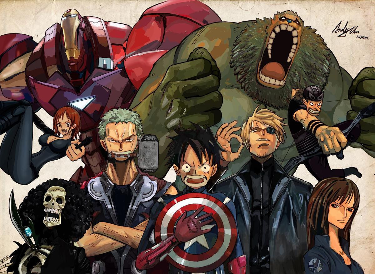 Sẽ thế nào nếu các nhân vật của One Piece trở thành Avengers? Ảnh 3