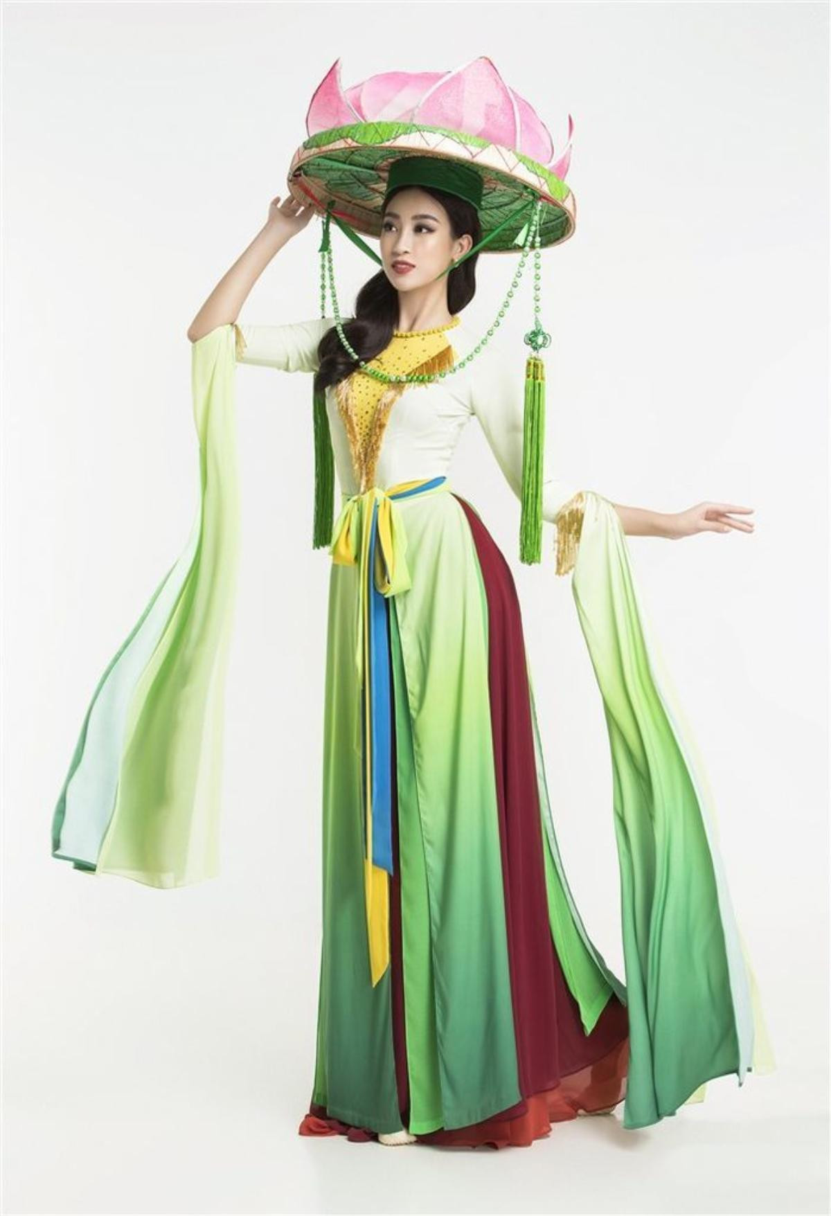 National Costume sắc xanh đẹp nhất: Đỗ Mỹ Linh - Tiểu Vy tỏa sáng tại Miss World, Hoàng Hạnh 'giật' huy chương Ảnh 8