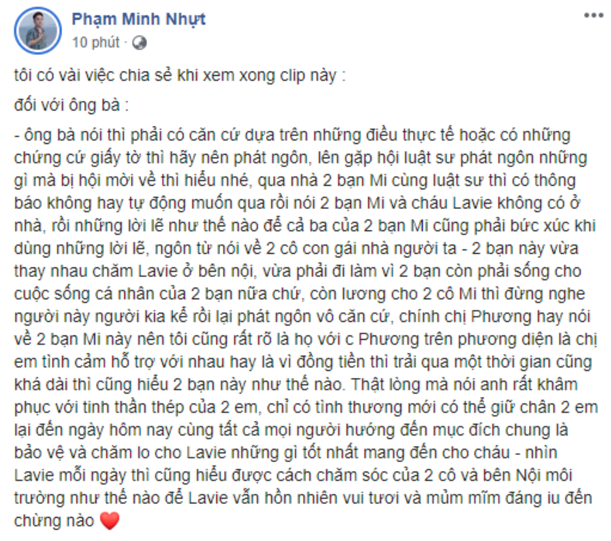 Bố mẹ Mai Phương lại đòi quyền nuôi bé Lavie, quản lý cố diễn viên bức xúc: 'Thương con sẽ không có hành động thế này' Ảnh 6