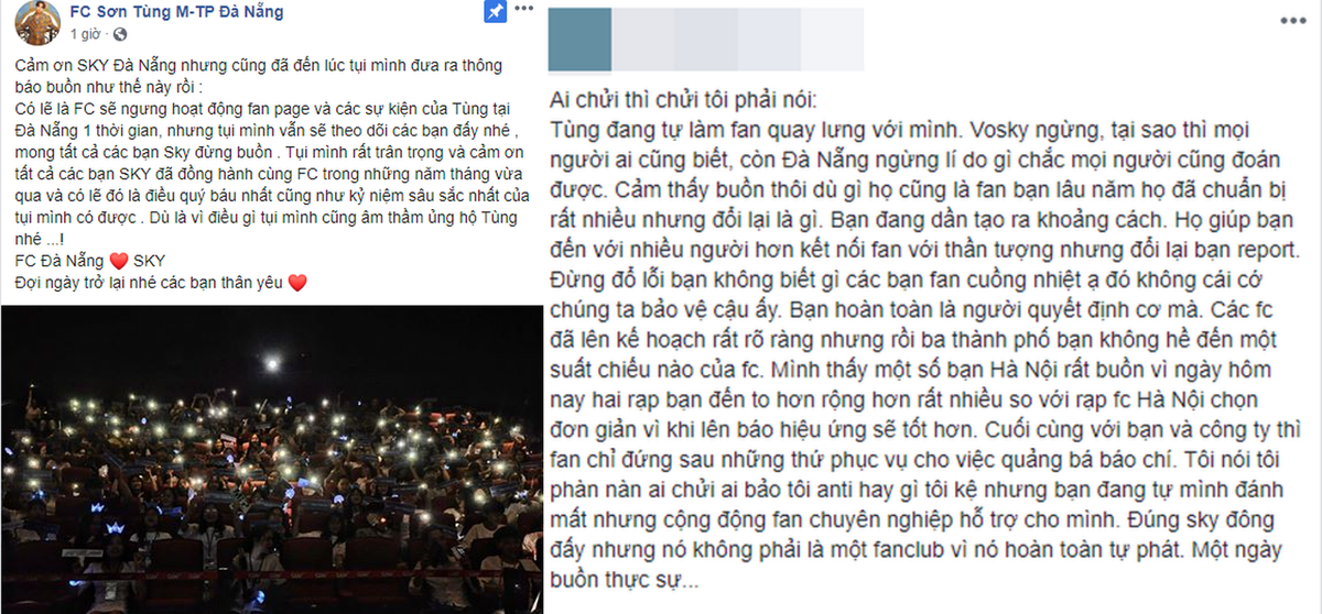 Hết Đà Nẵng giờ đến Hà Nội, Sơn Tùng đi tới đâu là FC tuyên bố tạm dừng hoạt động tới đó? Ảnh 1