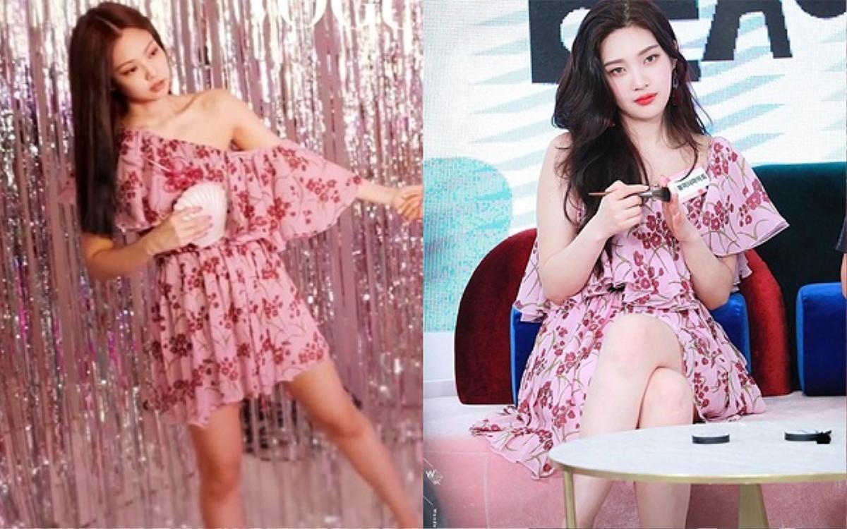 Jennie Black Pink & Joy Red Velvet đụng độ váy áo, fan bùng lên so sánh Ảnh 6