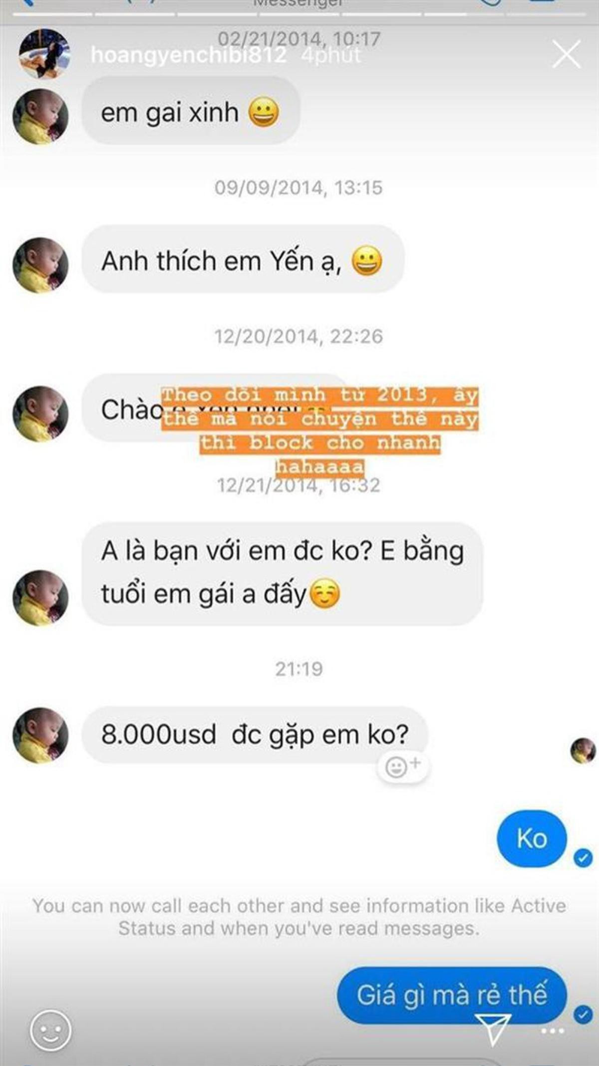 Nghệ sĩ Việt bị gạ tình: Người không bận tâm, người chia sẻ đoạn chat, đến idol nam cũng gặp phải đề nghị 'nóng mặt' Ảnh 6