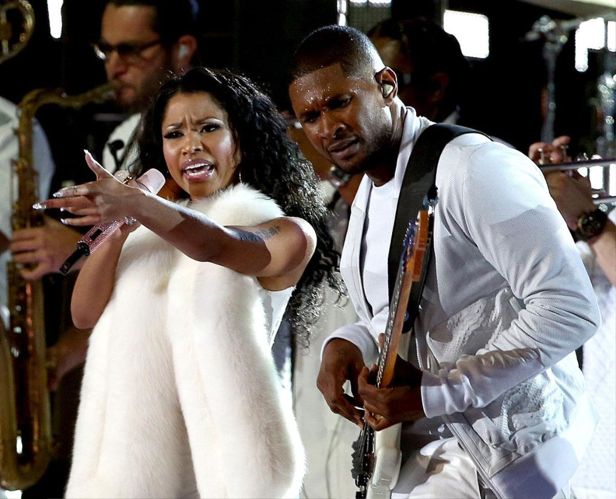 Bị nói là hàng tái chế, Nicki Minaj 'xả giận rầm rầm' vào Usher: 'Tống tên điên này vào phòng khám đi' Ảnh 2