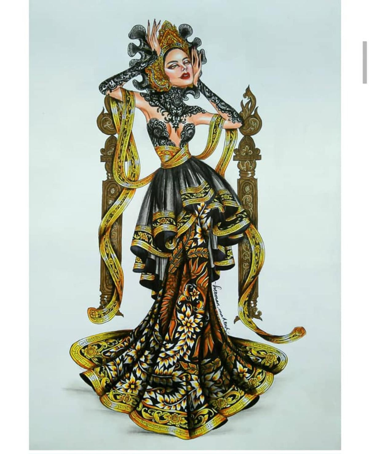 National Costume của Indonesia - Thái Lan hoành tráng lấn át Khánh Vân tại Miss Universe? Ảnh 9