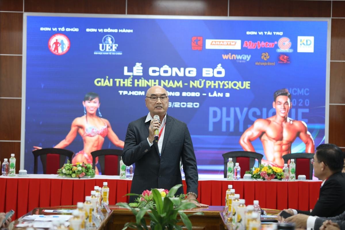 Giải vô địch thể hình nam - nữ Physique TP.HCM mở rộng lần 3 được tổ chức tại Đại học Kinh tế - Tài chính Ảnh 2