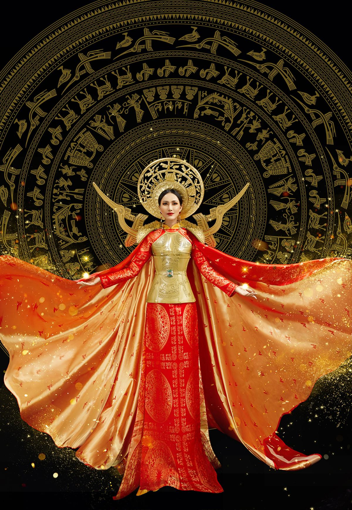 Hoài Sa có National Costume 'Bà Triệu', Khánh Vân mang 'Trưng Nữ Vương' oanh tạc Miss Universe? Ảnh 6