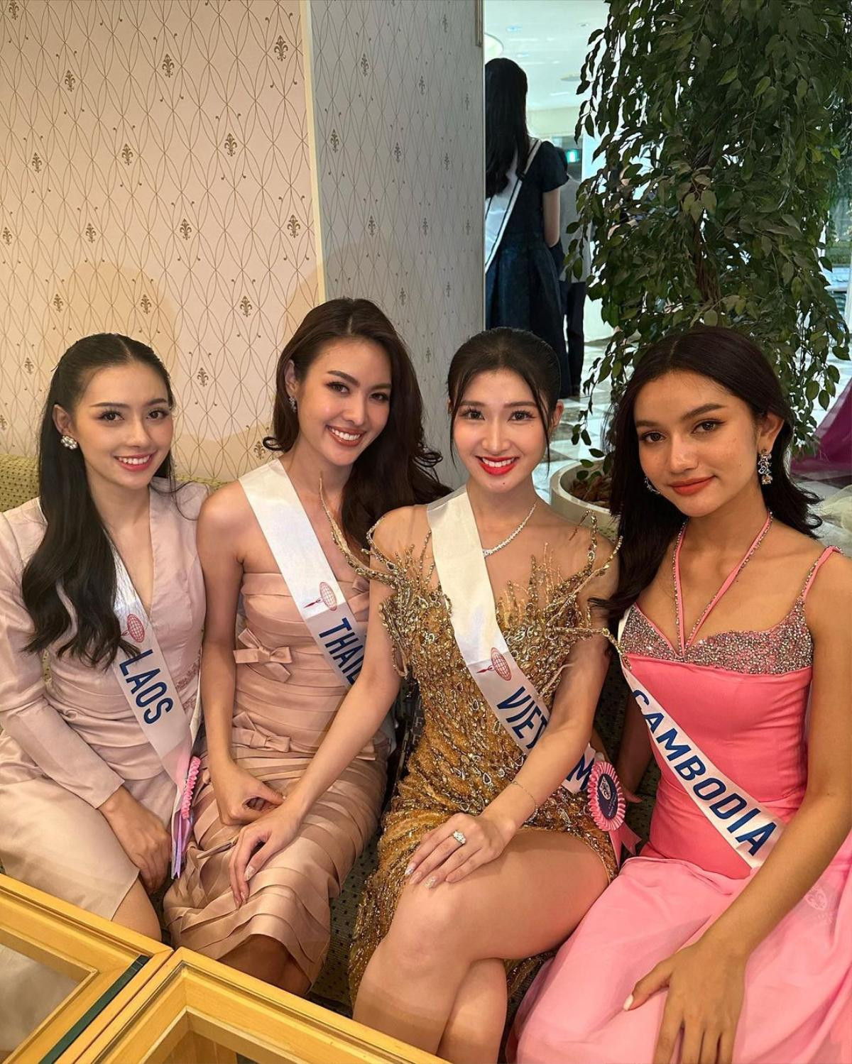 Màn lên đồ sang chảnh của Phương Nhi 'lấn át' thí sinh Miss International Ảnh 3