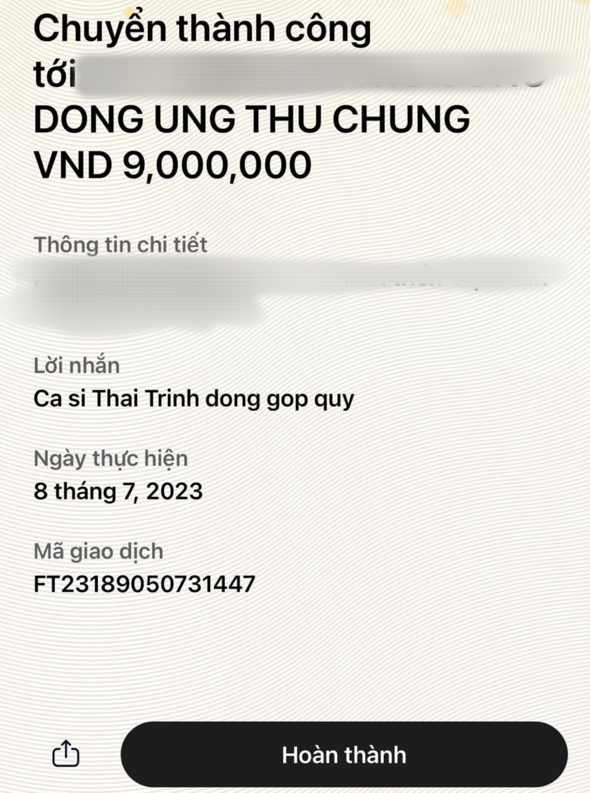 Thái Trinh lên tiếng về thông tin quỵt tiền học của O Sen Ngọc Mai Ảnh 6