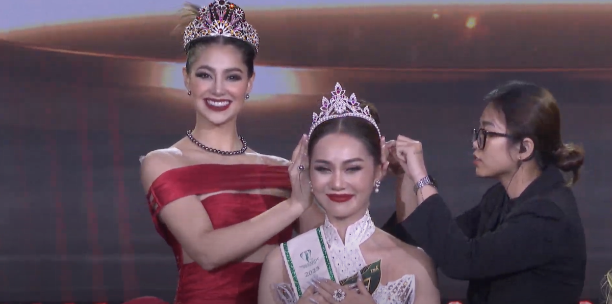 Học trò Khánh Vân đăng quang Miss Earth Vietnam 2023 Ảnh 2