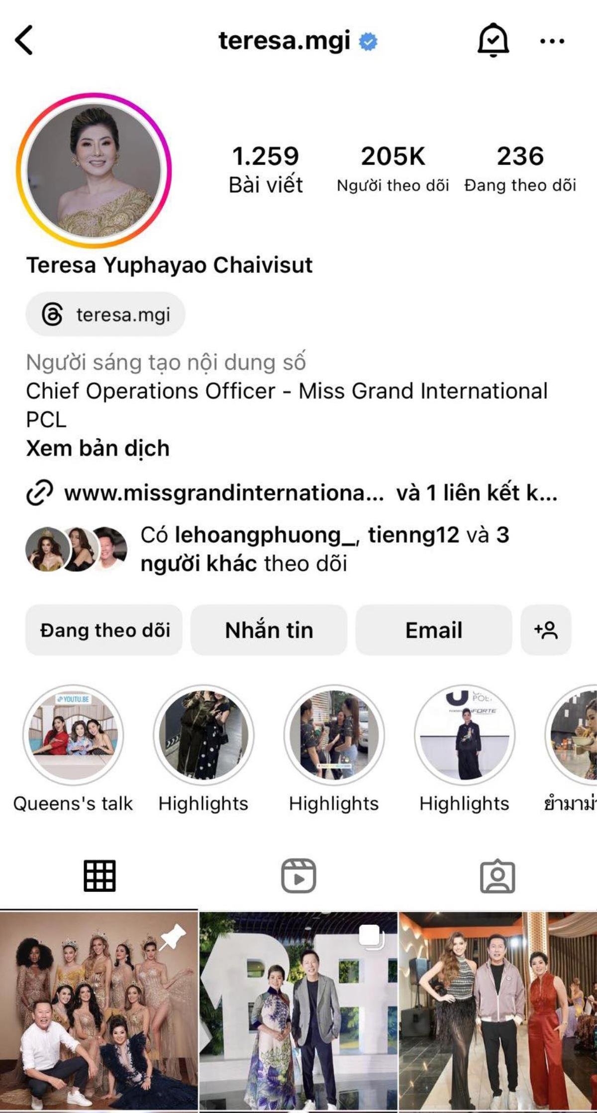 Phó Chủ tịch Miss Grand tỏ thái độ tuyệt tình với Thuỳ Tiên? Ảnh 7