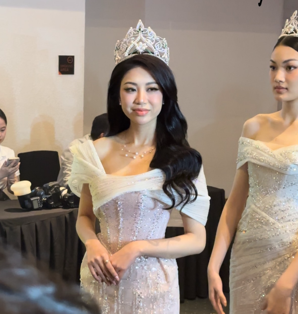 Miss Earth VN 2023 đẹp thăng hạng qua cam thường, ăn đứt visual chung kết! Ảnh 2