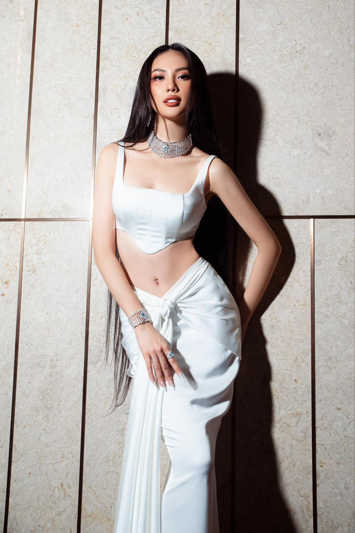 Bùi Quỳnh Hoa mặc 'đạp sóng gió' đến Miss Universe 2023 liệu có ổn? Ảnh 5