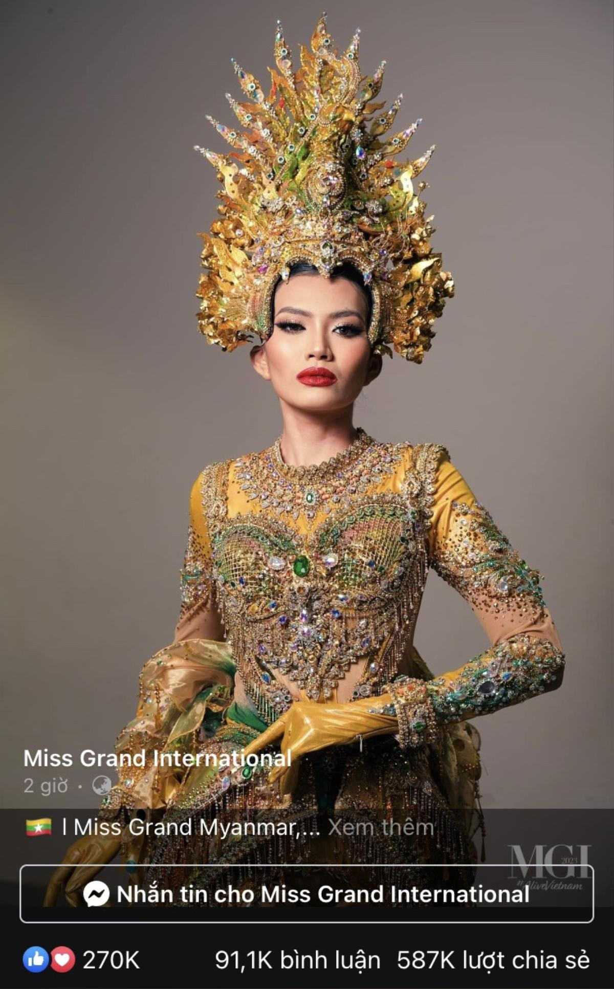 Bình chọn National Costume: Việt Nam - Thái Lan so kè gắt gao, 1 đại diện dẫn đầu Ảnh 3