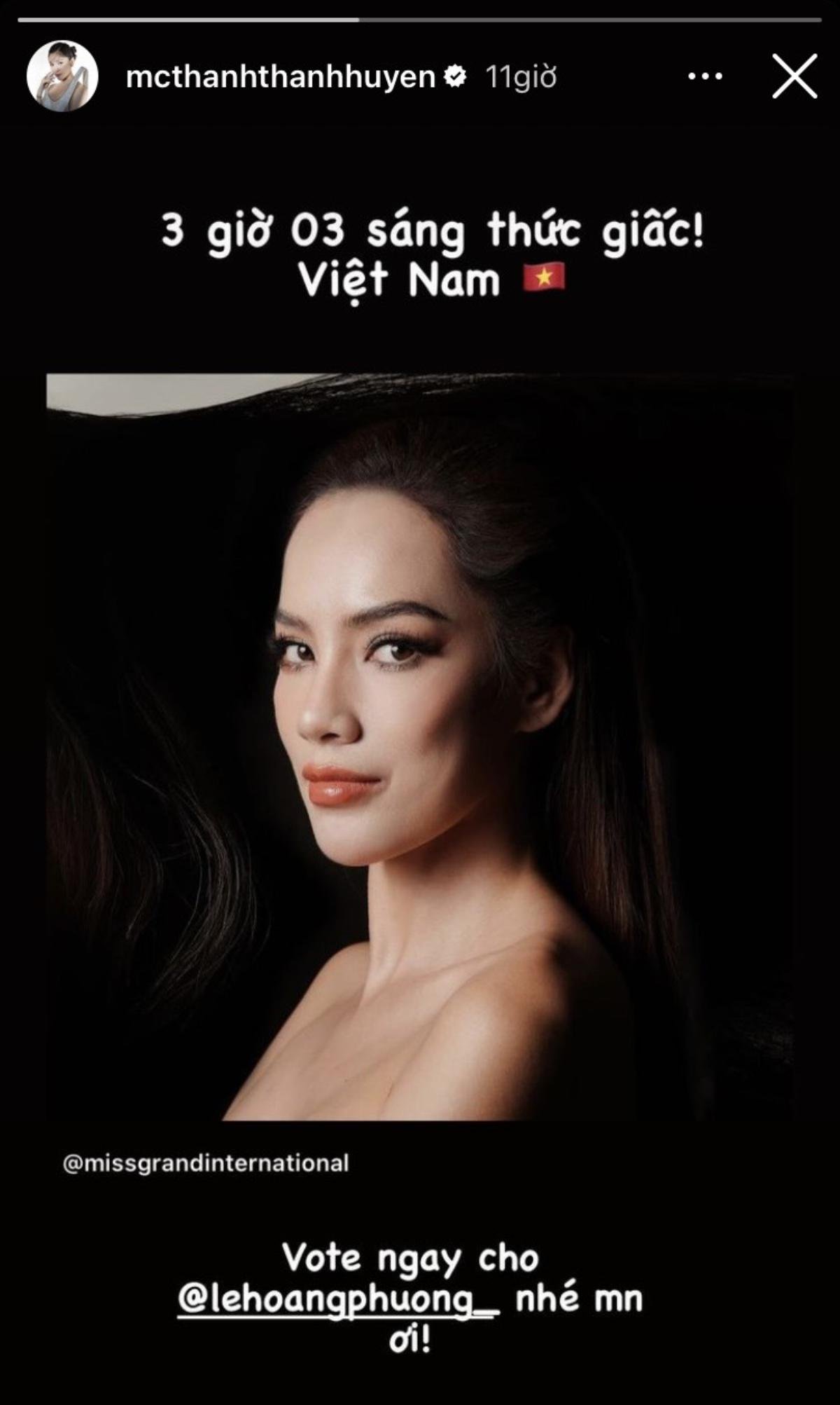 Sao Vbiz đồng lòng ủng hộ Lê Hoàng Phương trước thềm chung kết Miss Grand International 2023 Ảnh 6