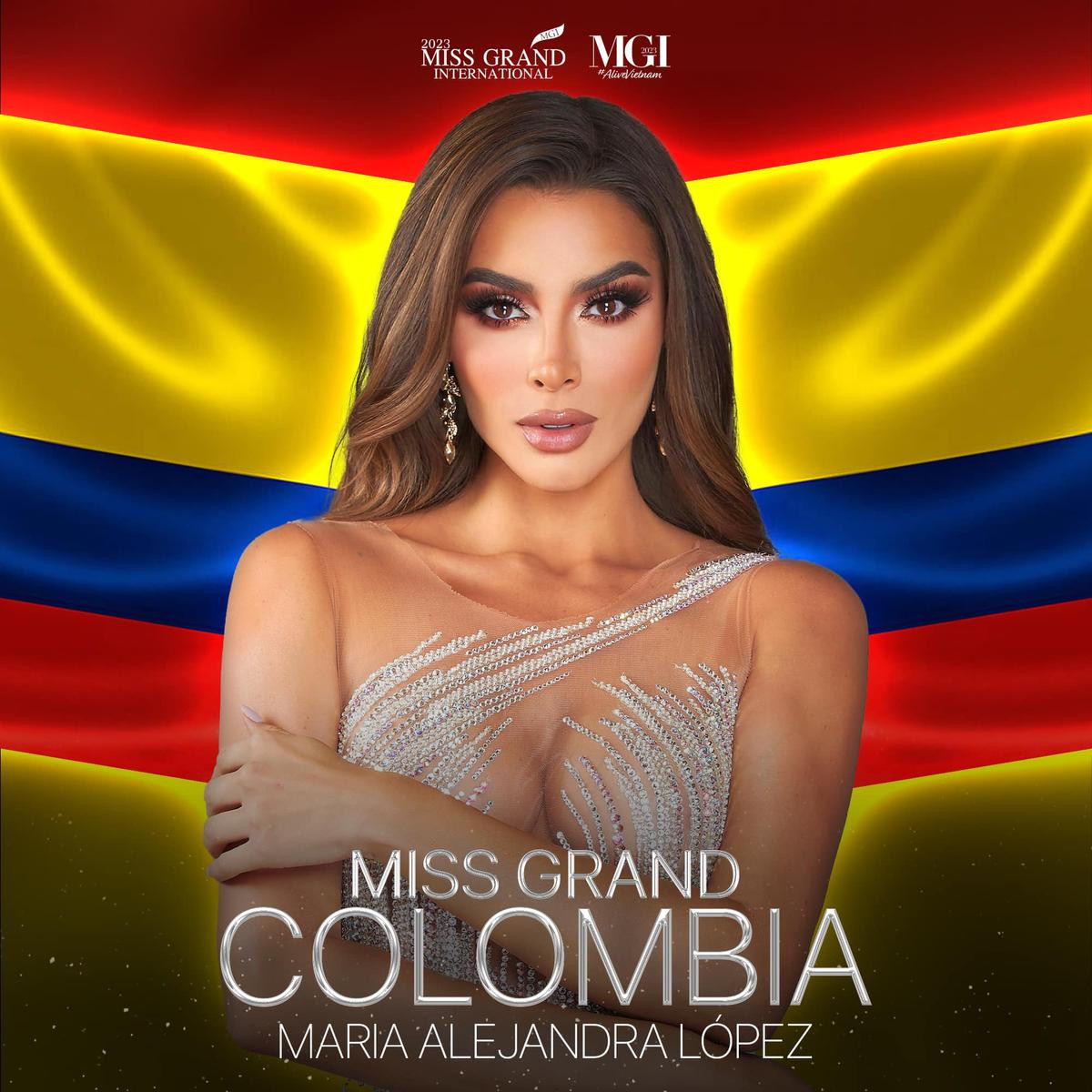 Đại diện Colombia được réo gọi chiến thắng, Hoàng Phương 'rớt' xuống hạng 8 Miss Grand Ảnh 2