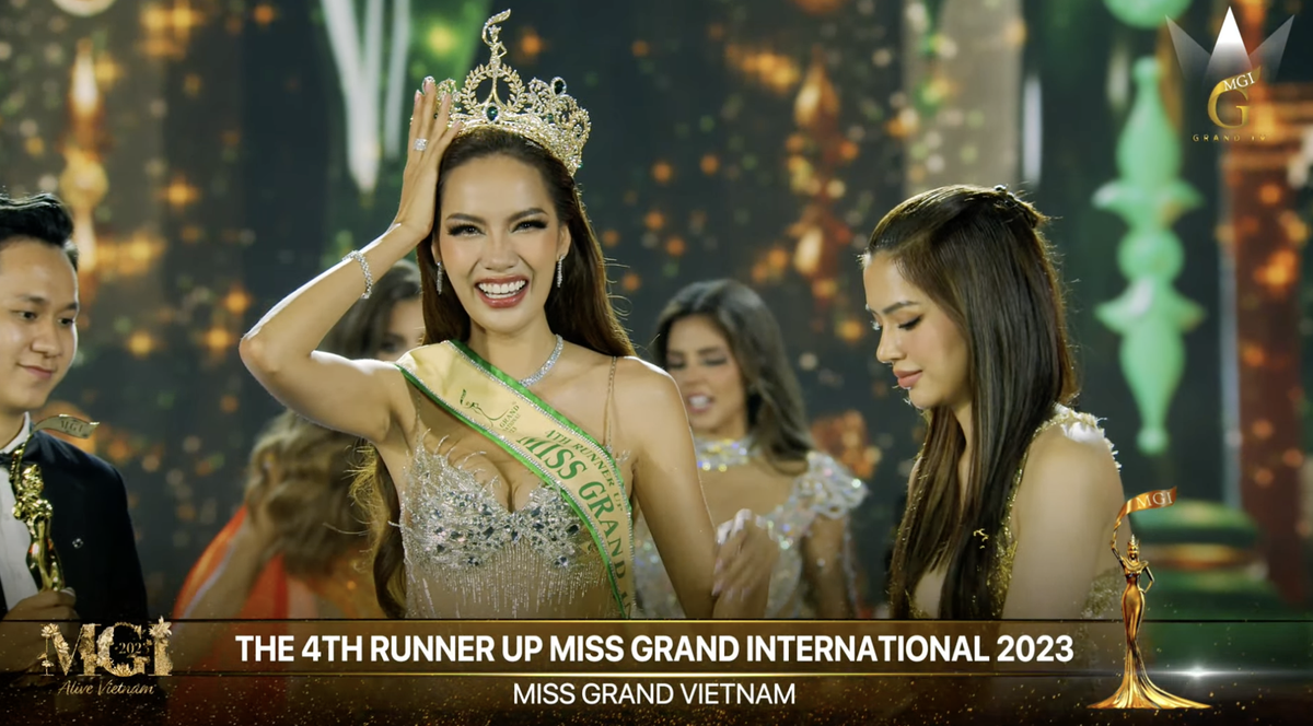 Chính thức: Lê Hoàng Phương đạt Á hậu 4 - Miss Grand International 2023 Ảnh 2