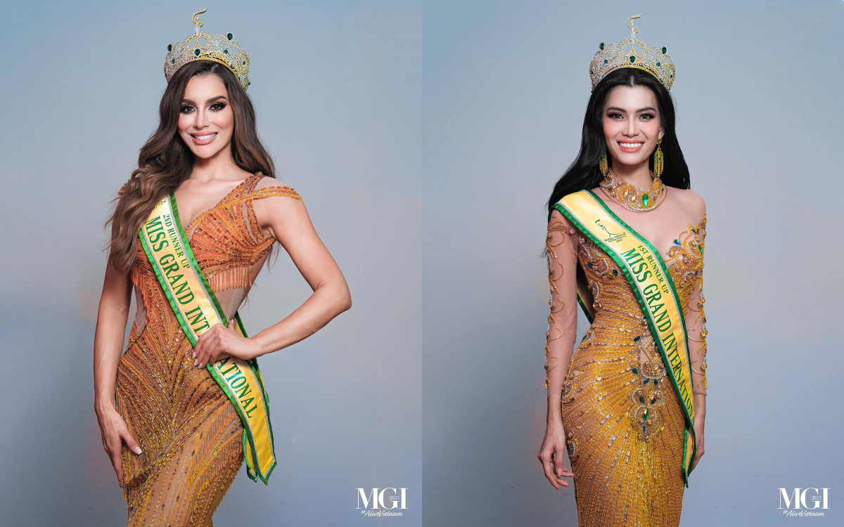 Engfa Waraha có biểu cảm khó hiểu trong thời khắc trao giải tại chung kết Miss Grand 2023 Ảnh 3