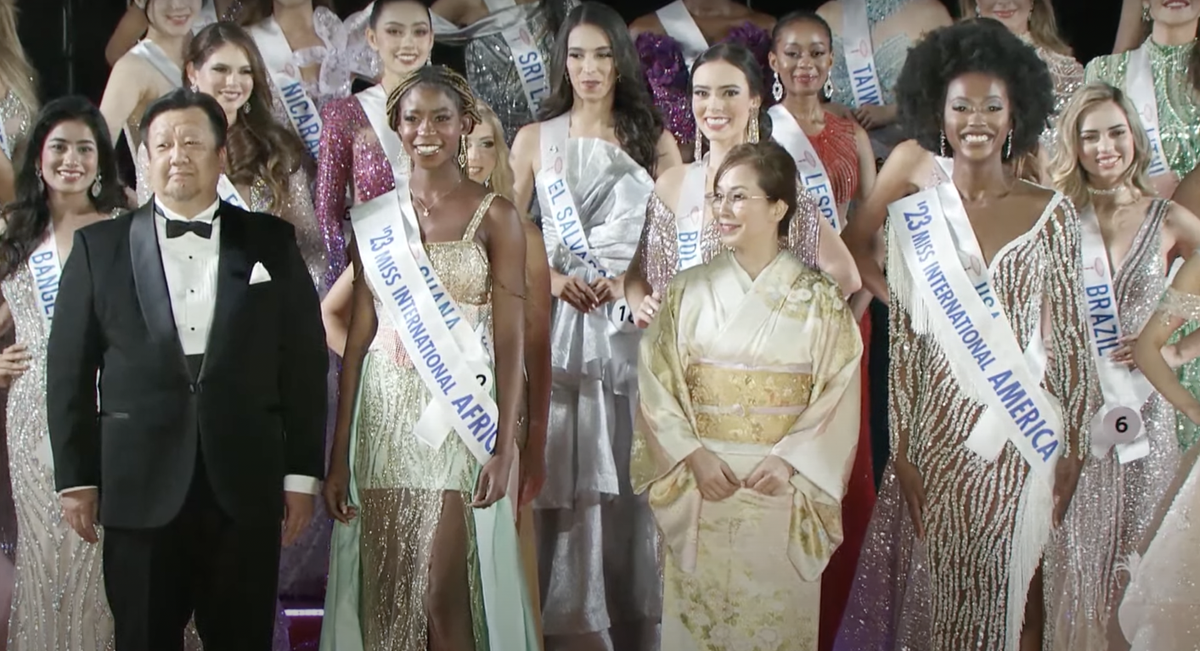 Chung kết Miss International 2023: Một người đẹp gặp sự cố, té ngã trên sân khấu Ảnh 4