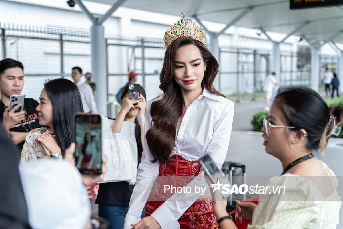 Hoàng Phương khởi hành nhập cuộc Miss Grand, Hương Ly bất ngờ xuất hiện 'tiếp lửa' Ảnh 9