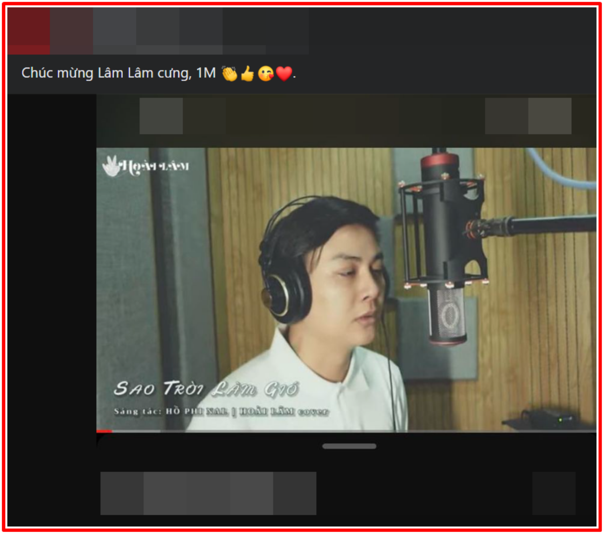 Hoài Lâm lại 'ẵm triệu view' khi hát lại ca khúc hot trên TikTok Ảnh 1
