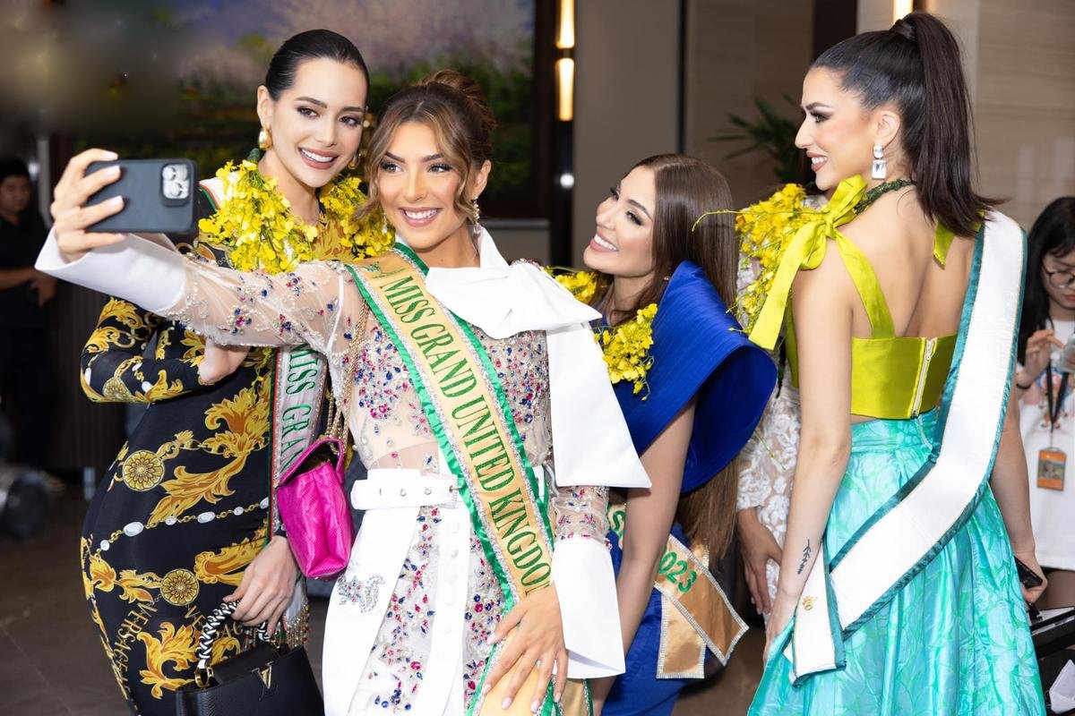 'Đọ sắc' dàn thí sinh Miss Grand International ngày đầu tiên Ảnh 3