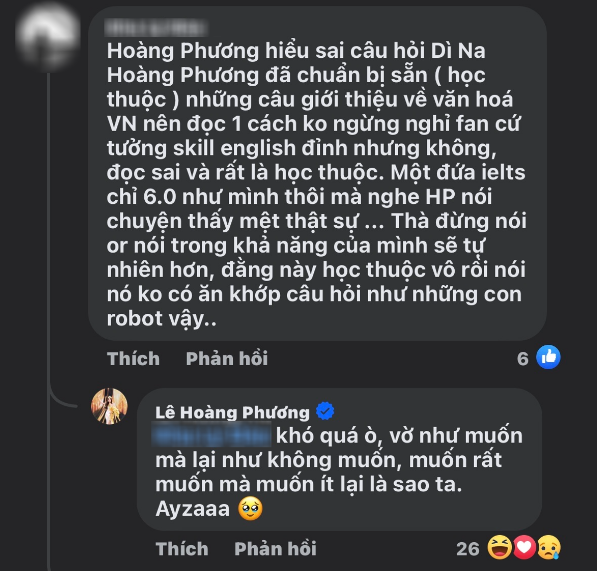 Bị nói 'học thuộc bài' khi nói chuyện với Mr Nawat, Hoàng Phương đáp trả ra sao? Ảnh 3