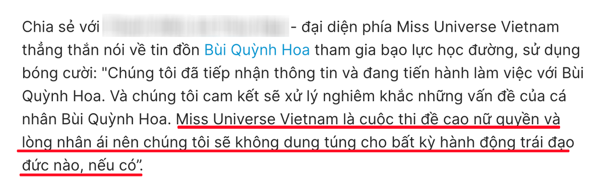 Siêu mẫu Hà Anh bất ngờ 'đá xéo' người của Miss Universe Vietnam bạo lực mạng? Ảnh 2