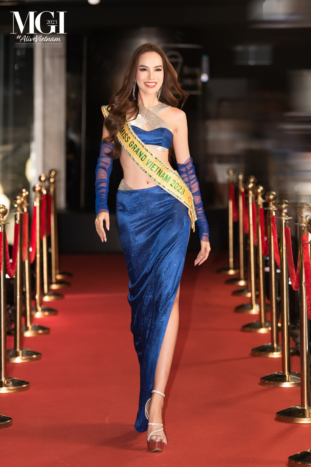 Lê Hoàng Phương diện áo bé xíu 'chặt đẹp' dàn thí sinh Miss Grand 2023 Ảnh 3