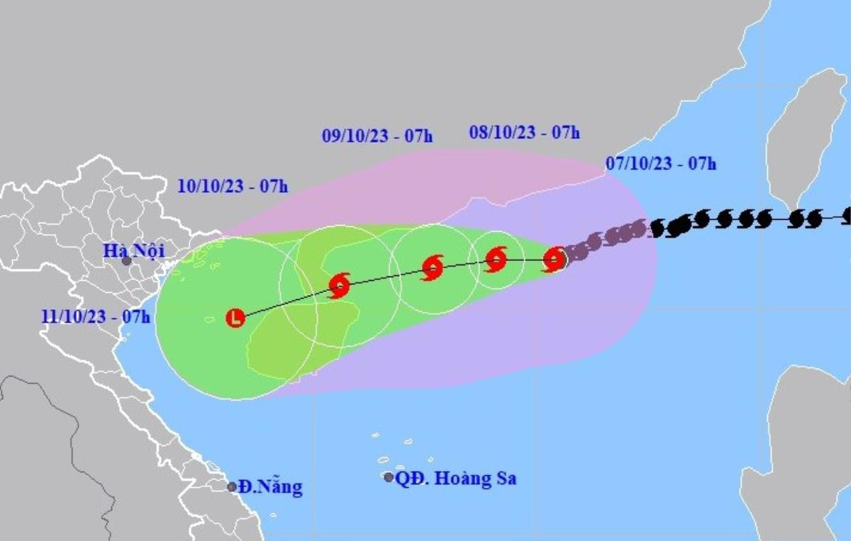 Bão số 4 bất ngờ mạnh lên, giật cấp 16 Ảnh 1