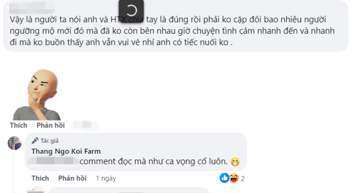 Được hỏi 'có nuối tiếc không' hậu chia tay Hà Thanh Xuân, vua cá Koi Thắng Ngô nói gì? Ảnh 2