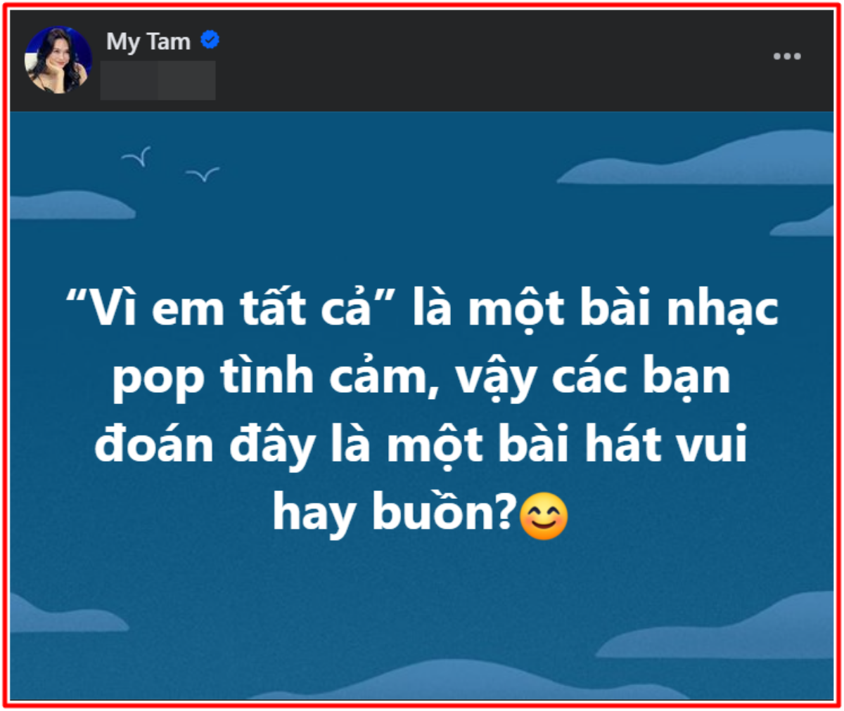 Mỹ Tâm hé lộ điều đặc biệt giữa đêm, khán giả bàn luận sôi nổi Ảnh 2