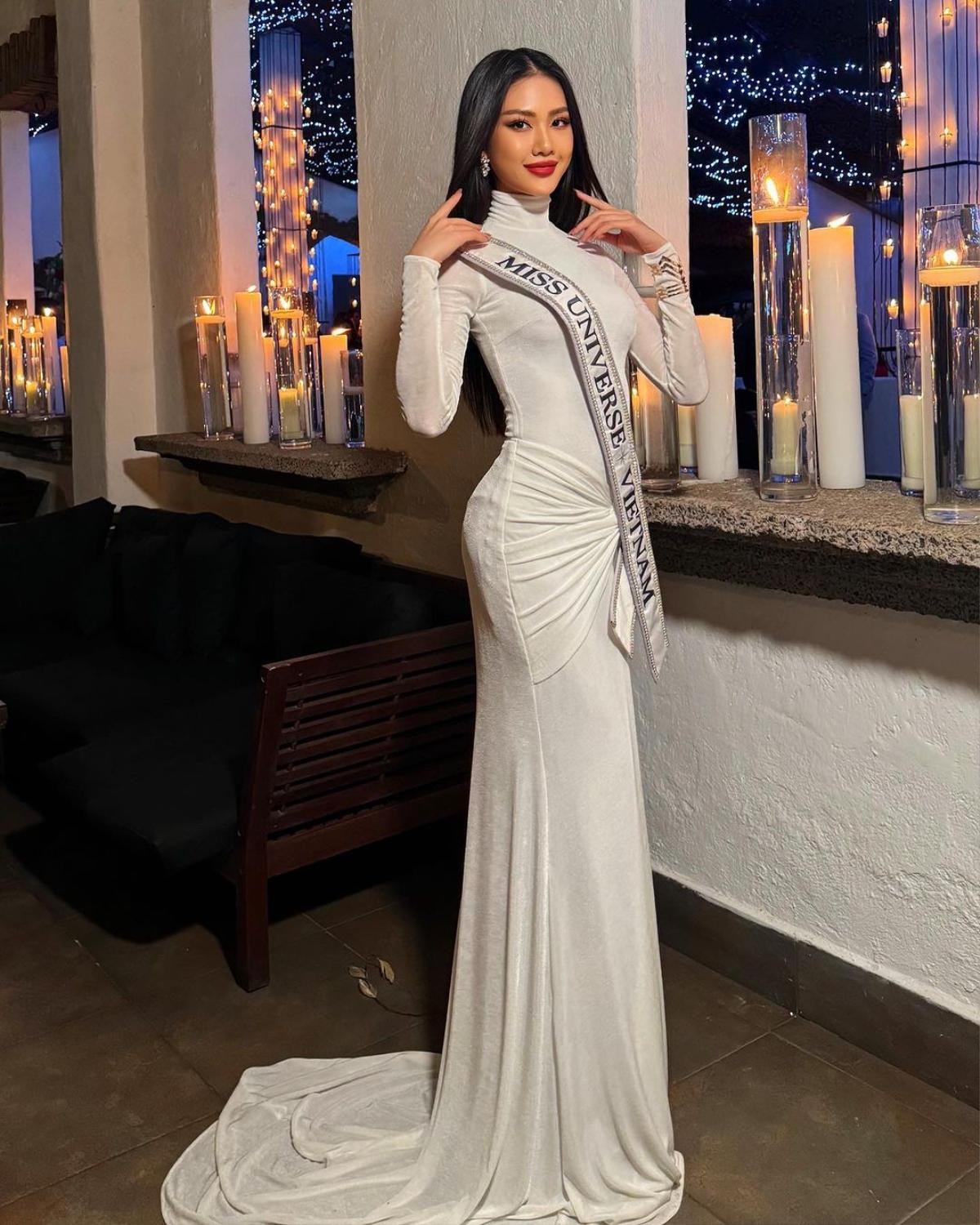 Miss Universe ngày 9: Bùi Quỳnh Hoa 'lội ngược dòng', xếp chung top Thái Lan và Philippines Ảnh 4