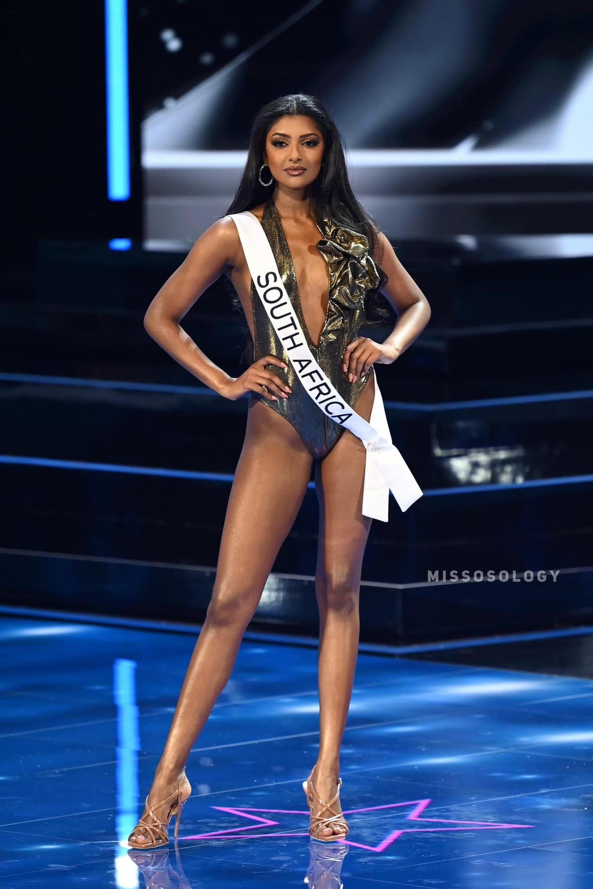 10 phần trình diễn áo tắm đẹp nhất bán kết Miss Universe: Bùi Quỳnh Hoa khoe body trắng như bông Ảnh 5