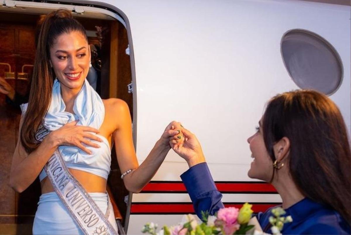 Người đẹp dùng chuyên cơ riêng đi thi Miss Universe gặp 'biến' trước chung kết Ảnh 1