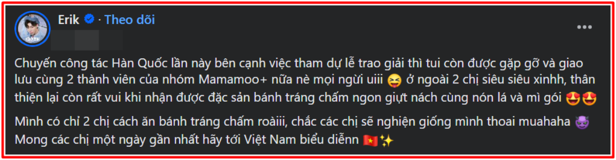 Nhóm nhạc Kpop hào hứng khi nhận được 'đặc sản' Việt Nam, danh tính người tặng chẳng ai xa lạ! Ảnh 2