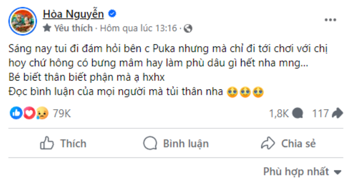 Hòa Minzy 'xin vía' hạnh phúc của Puka và Gin Tuấn Kiệt Ảnh 5