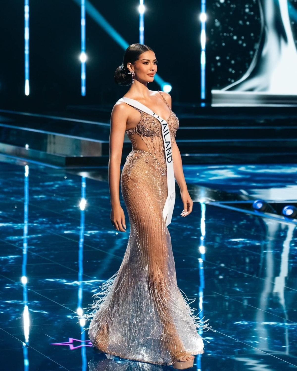 Ngỡ cạch mặt nhau, ông Nawat bất ngờ chúc mừng Á hậu 1 Anntonia sau chung kết Miss Universe Ảnh 1