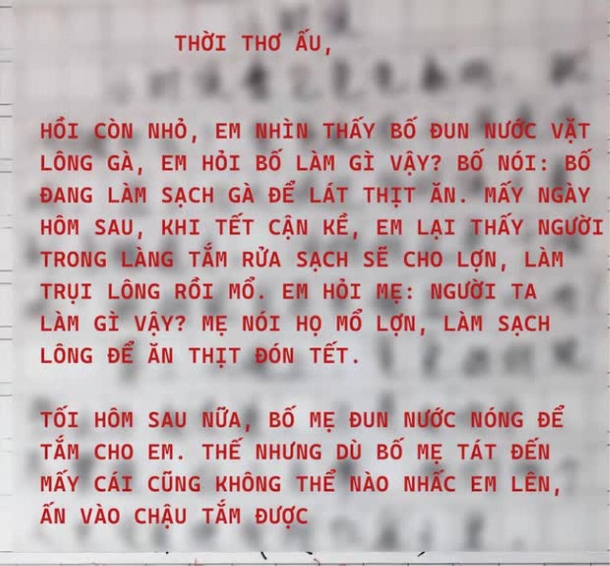 Bé trai làm văn kể kỷ niệm 'suýt mất mạng' của mình, cô giáo đọc xong ôm bụng cười ngặt nghẽo Ảnh 1