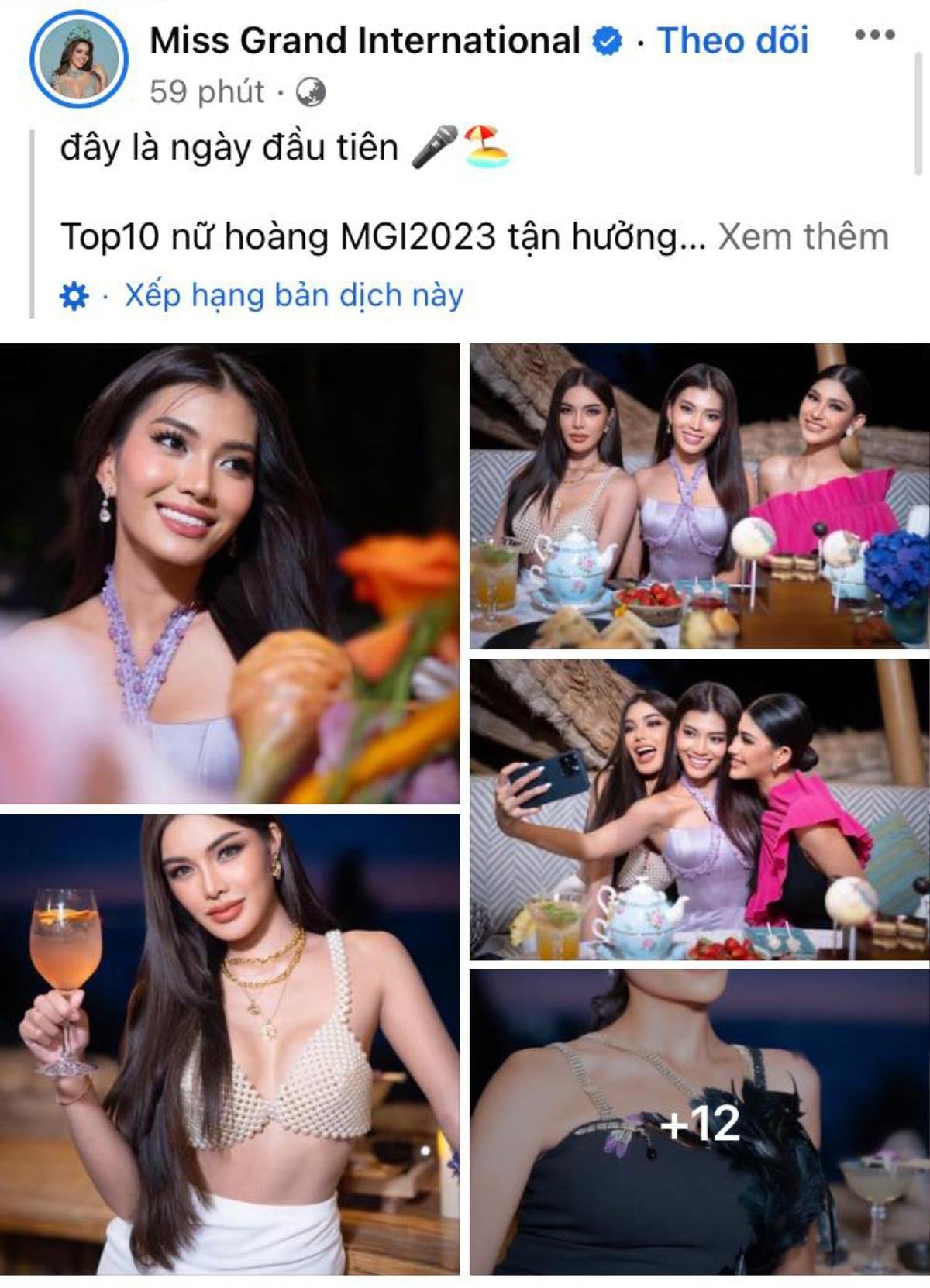 Miss Grand International bị phản ứng vì ngó lơ Hoàng Phương, thiên vị Á hậu 1 khiến phải vội 'chữa cháy' Ảnh 1