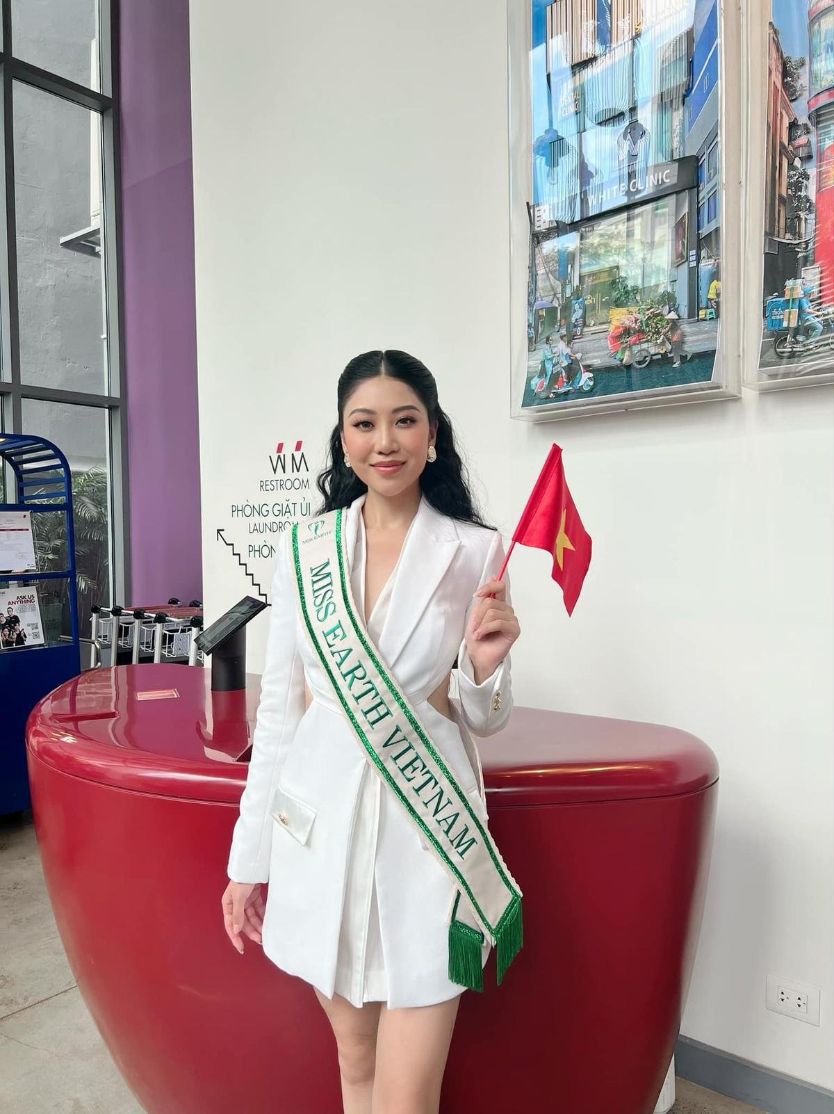 Người đẹp Việt khoe sash Miss Earth, chỉ 1 cử chỉ nhỏ đủ khiến fan kỳ vọng đăng quang như Phương Khánh Ảnh 4