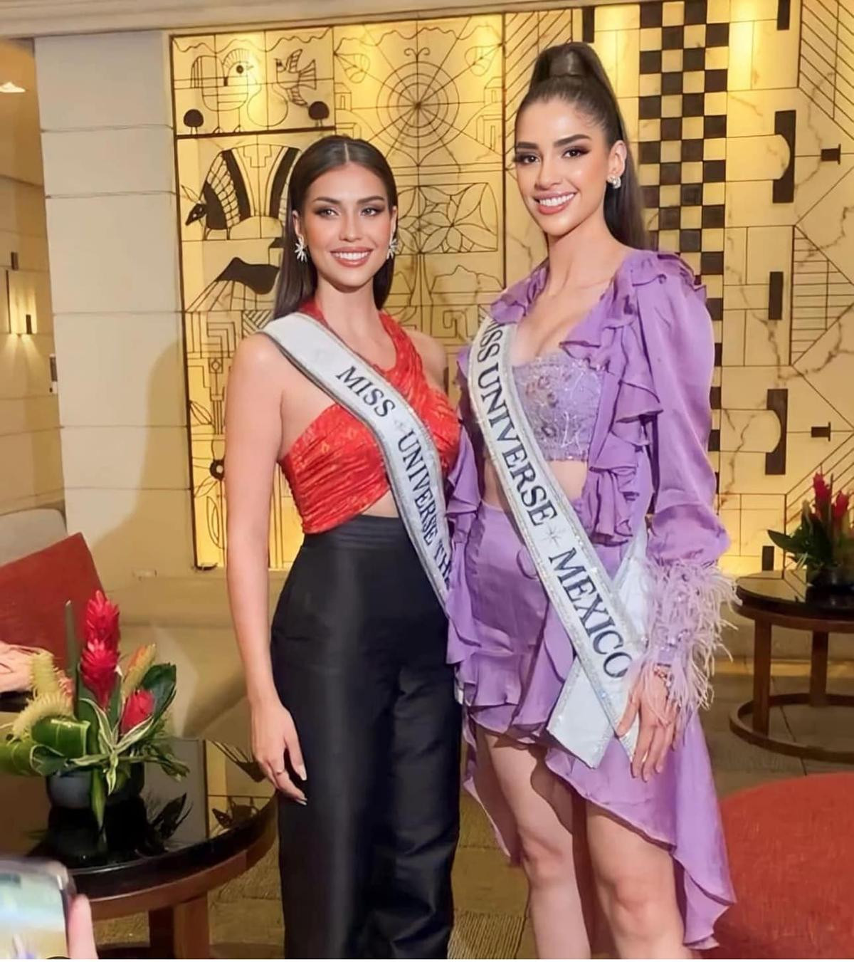 Miss Universe ngày 1: Đại diện Thái Lan bị đối thủ 'át vía', Bùi Quỳnh Hoa thế nào? Ảnh 6