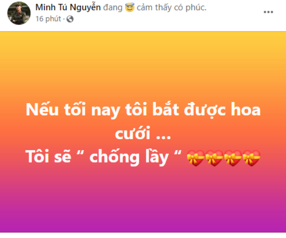 Minh Tú tuyên bố lấy chồng nếu bắt được hoa cưới của Puka Ảnh 1