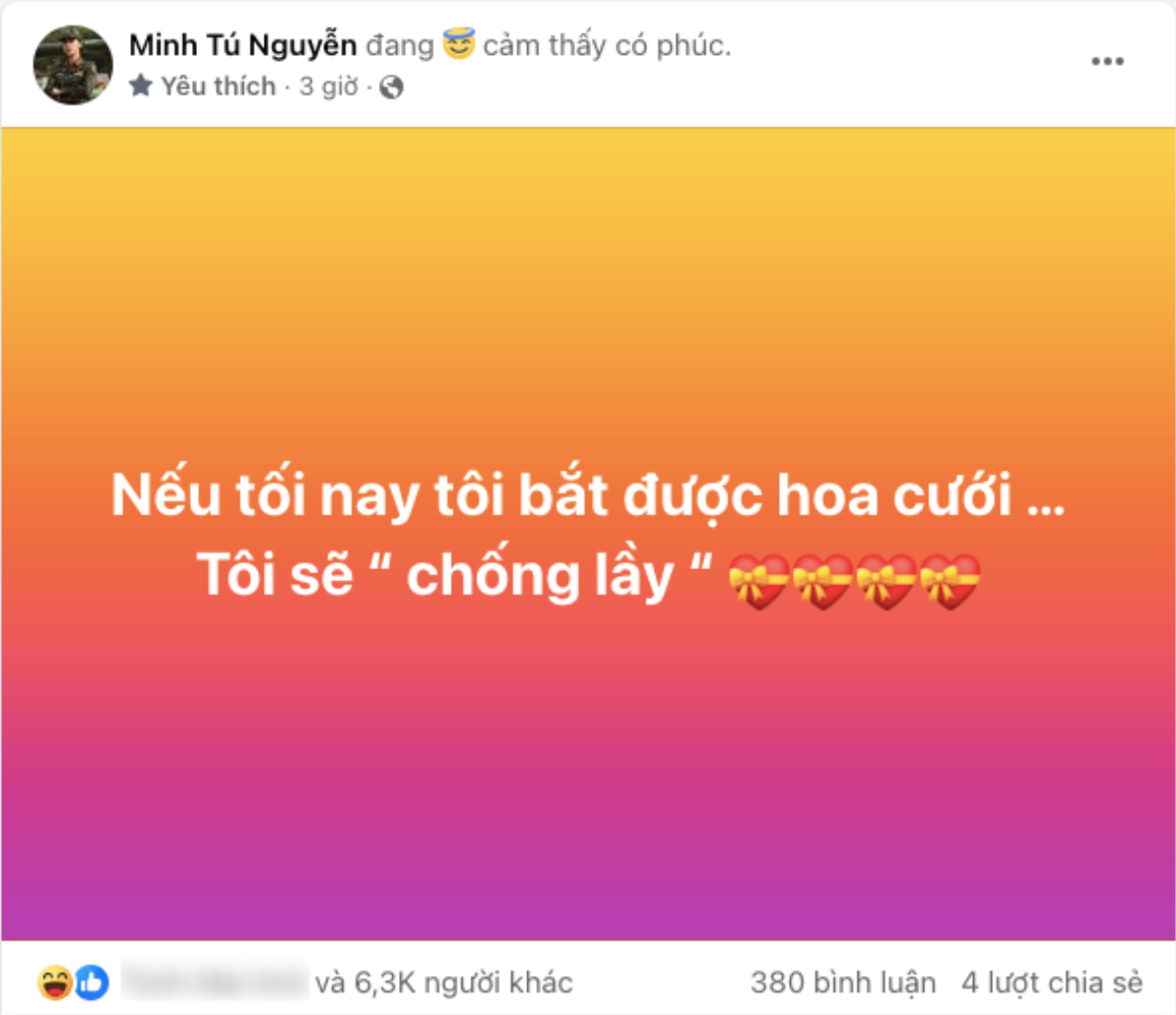 Minh Tú bắt được hoa cưới từ Puka, ngày thực hiện lời hứa 'chống lầy' thôi! Ảnh 7